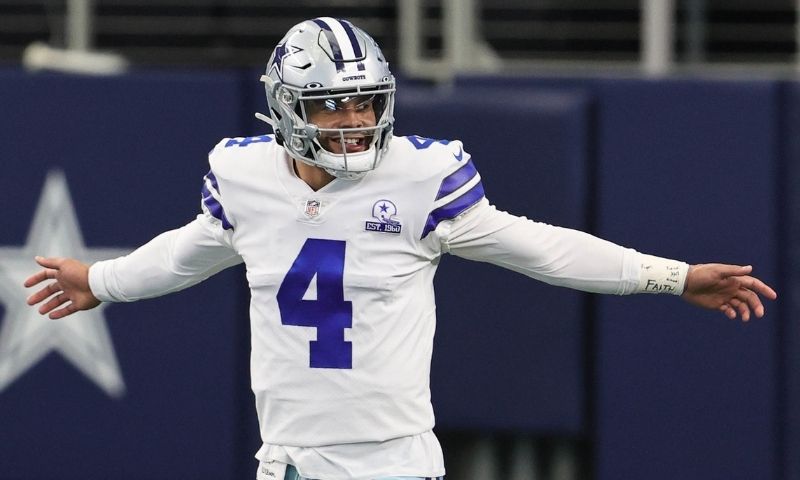 Dak Prescott of the Dallas Cowboys
