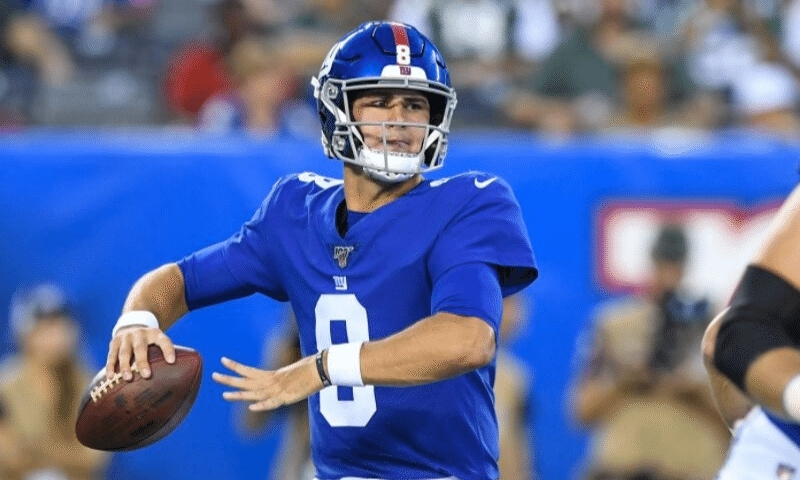 Daniel Jones of the New York Giants